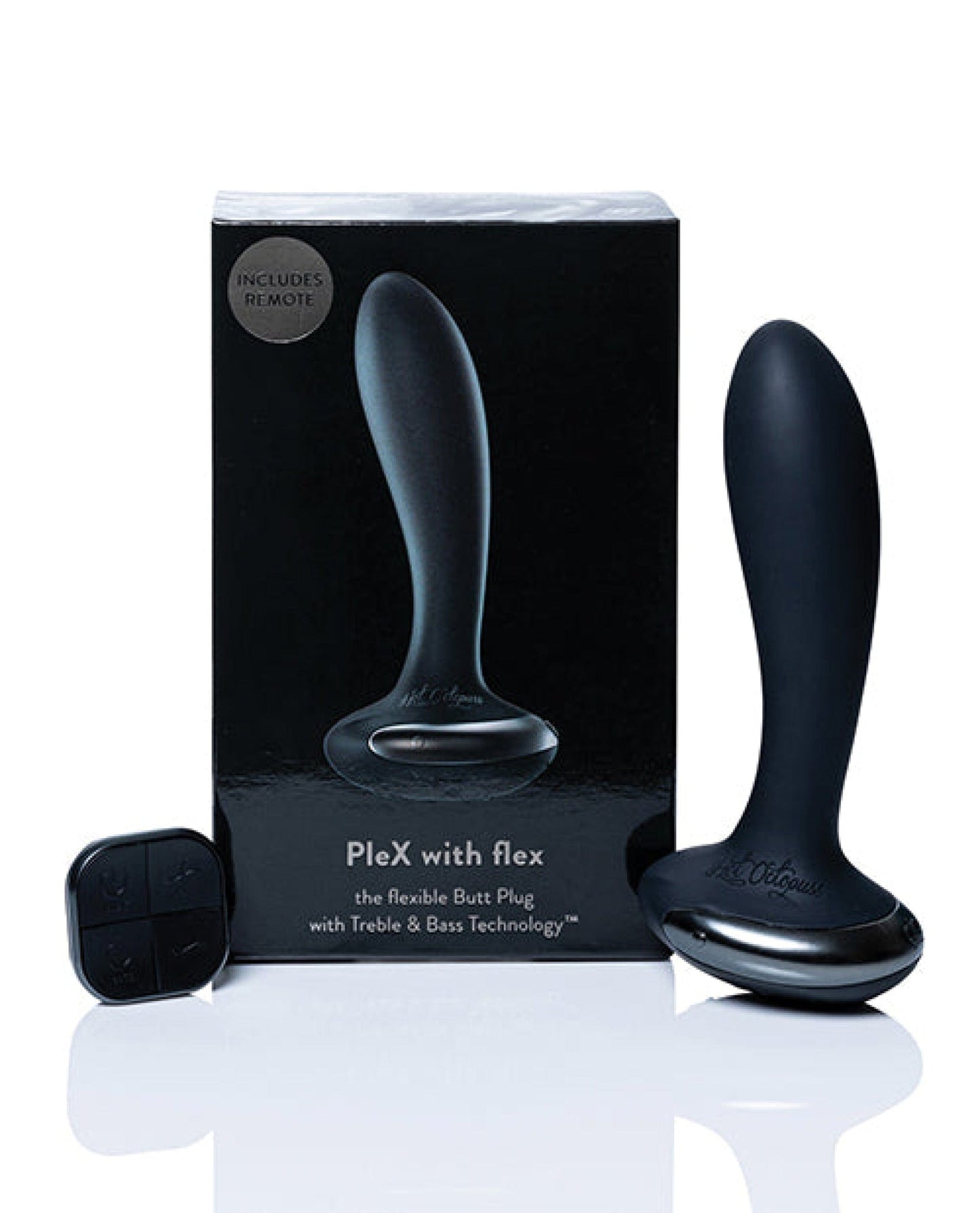 Doll Authority Anal Products Hot Octopuss Plex With Flex - Black