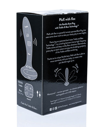 Doll Authority Anal Products Hot Octopuss Plex With Flex - Black