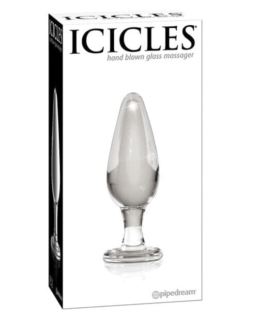 Doll Authority Anal Products Icicles No. 26 Hand Blown Glass - Clear
