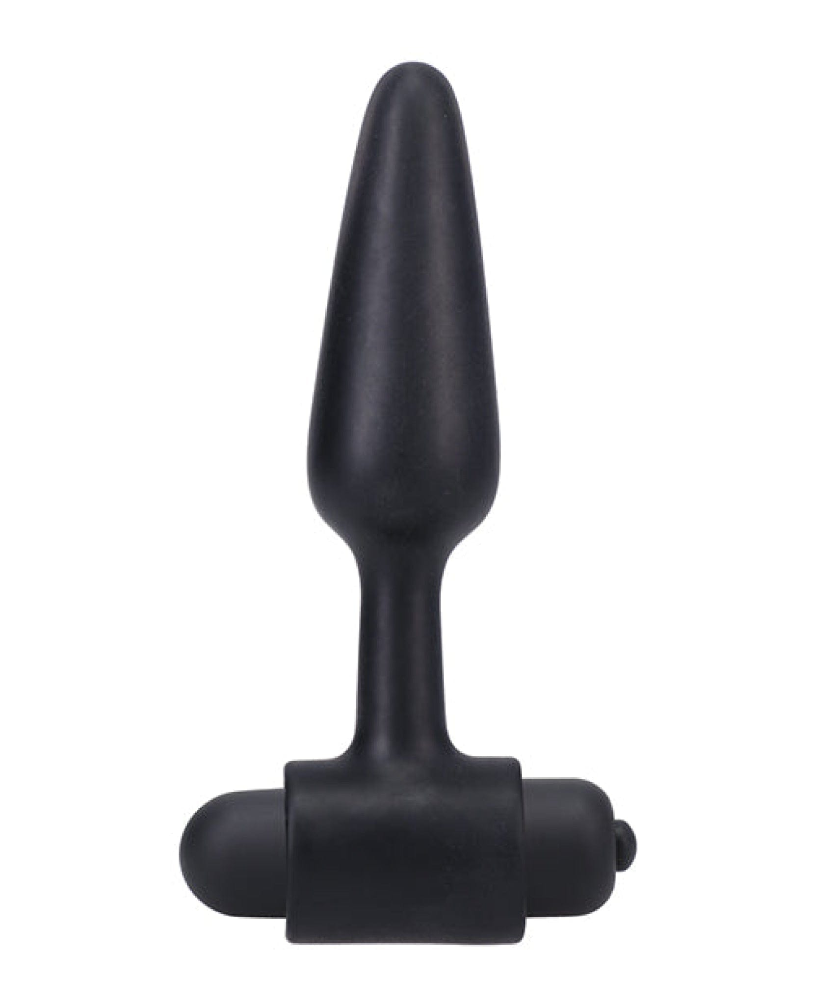 Doll Authority Anal Products In A Bag 4" Vibrating Butt Plug - Black