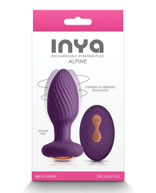 Doll Authority Anal Products Purple Inya Alpine