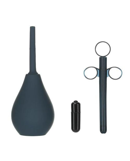 Doll Authority Anal Products Lux Active Equip Silicone Anal Training Kit - Dark Blue