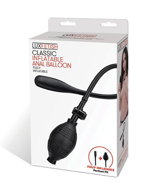 Doll Authority Anal Products Lux Fetish Classic Inflatable Anal Balloon - Black
