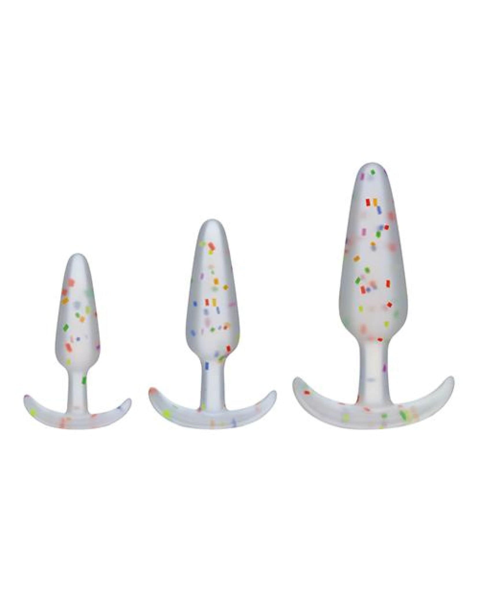 Doll Authority Anal Products Mood Pride Anal Trainer Set - Multi Colored Set Of 3