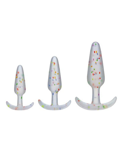 Doll Authority Anal Products Mood Pride Anal Trainer Set - Multi Colored Set Of 3