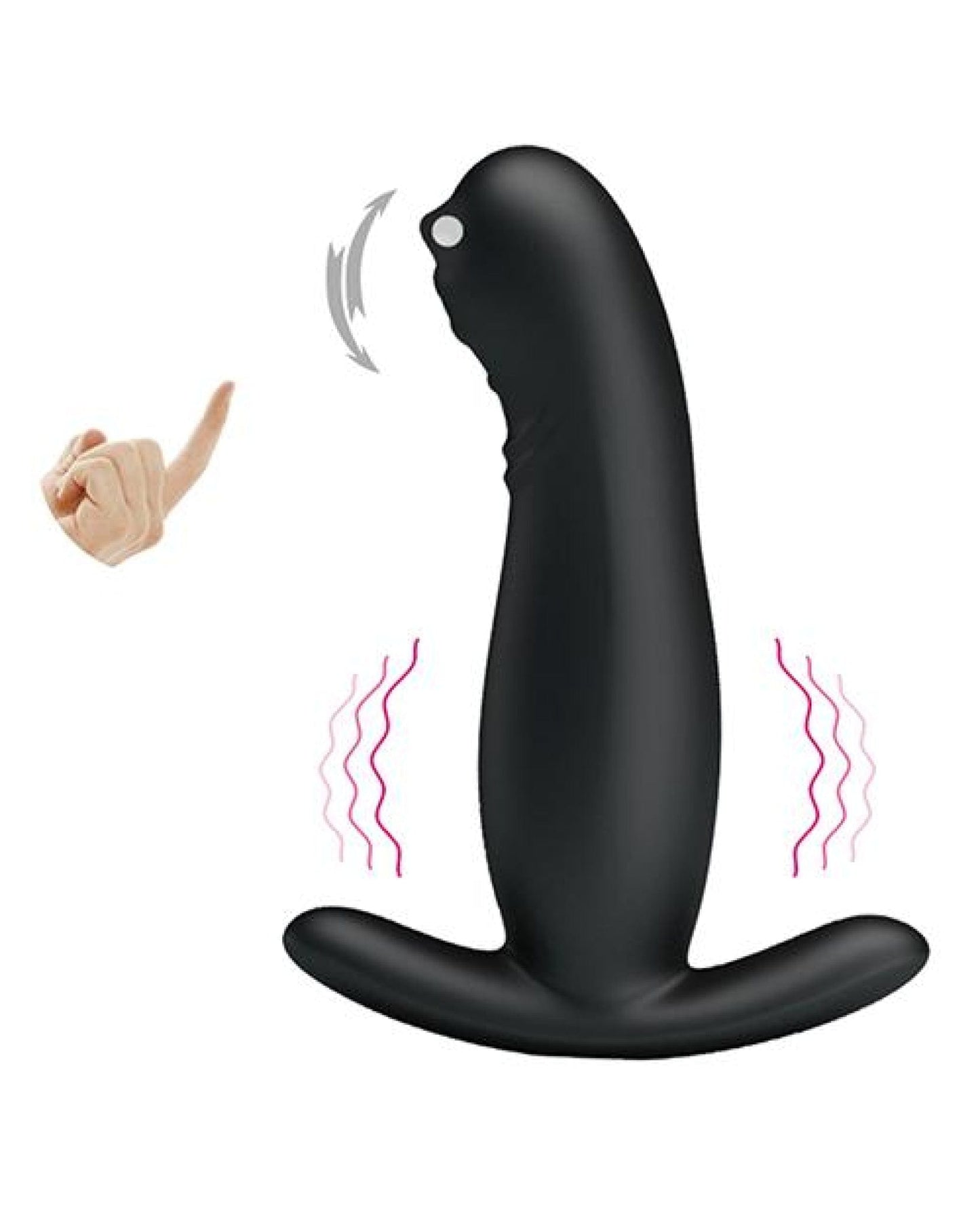 Doll Authority Anal Products Mr. Play Rolling Bead Prostate Massager - Black