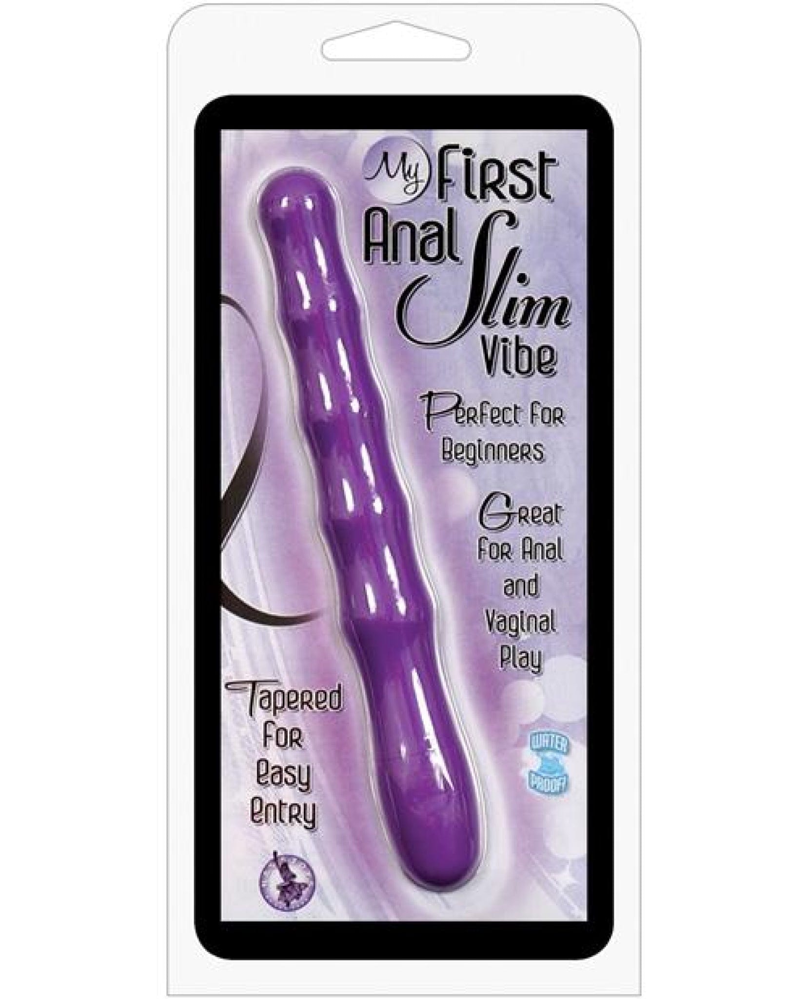 Doll Authority Anal Products Purple My 1st Anal Slim Vibe