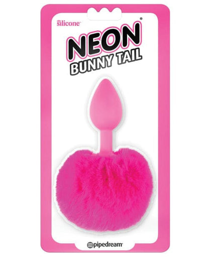 Doll Authority Anal Products Pink Neon Luv Touch Bunny Tail