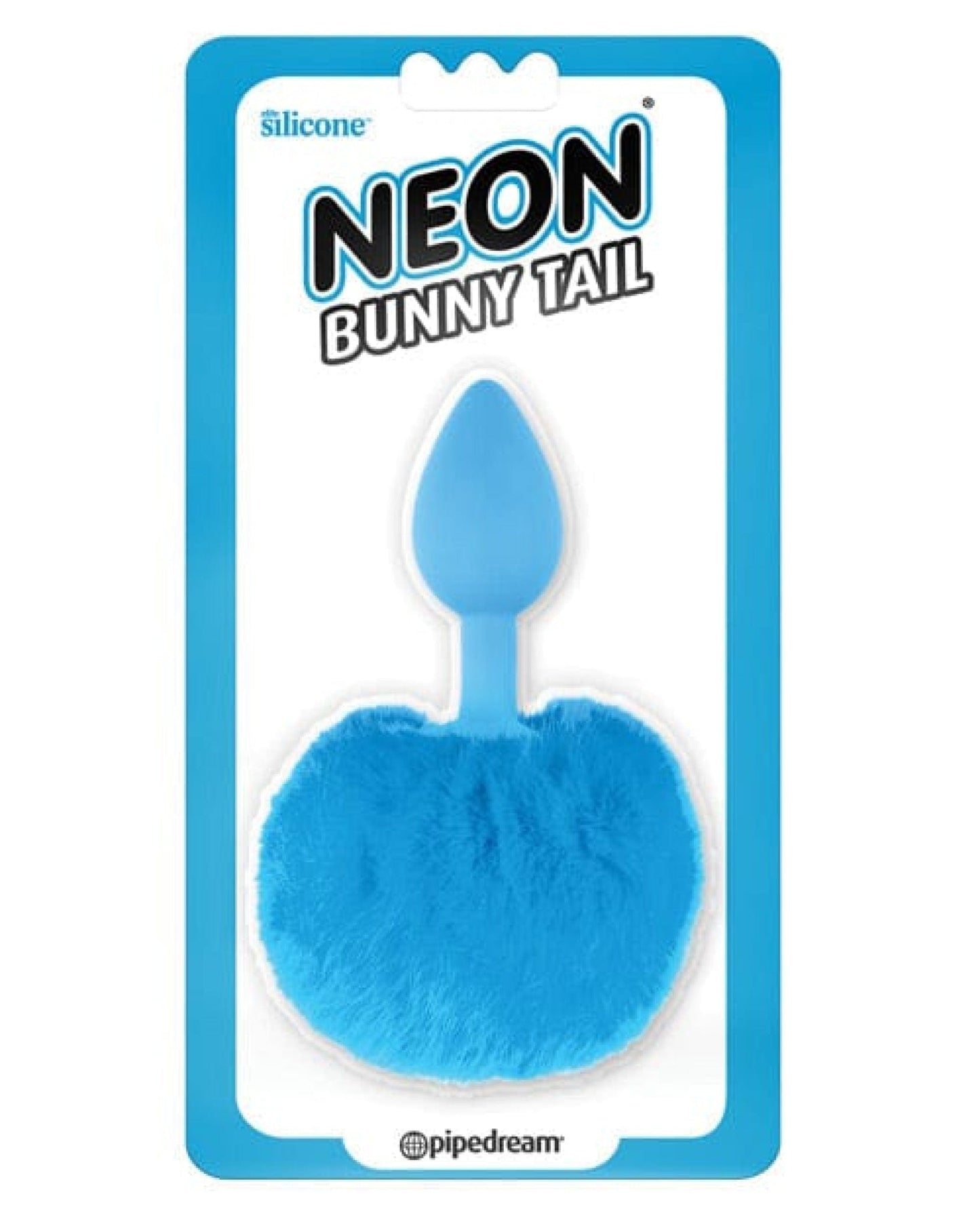 Doll Authority Anal Products Blue Neon Luv Touch Bunny Tail