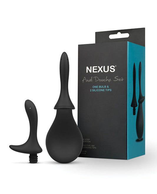 Doll Authority Anal Products Nexus Anal Douche Set - Black
