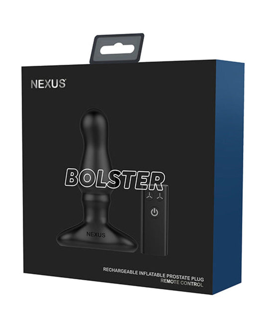 Doll Authority Anal Products Nexus Bolster Butt Plug  W-inflatable Tip - Black