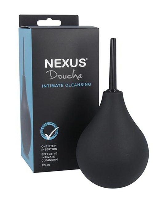 Doll Authority Anal Products Nexus Non-return Valve Anal Douche - 224 Ml Black