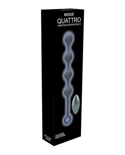 Doll Authority Anal Products Nexus Quattro Vibrating Anal Balls - Black