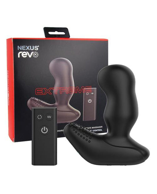Doll Authority Anal Products Nexus Revo Extreme Rotating Prostate Massager - Black