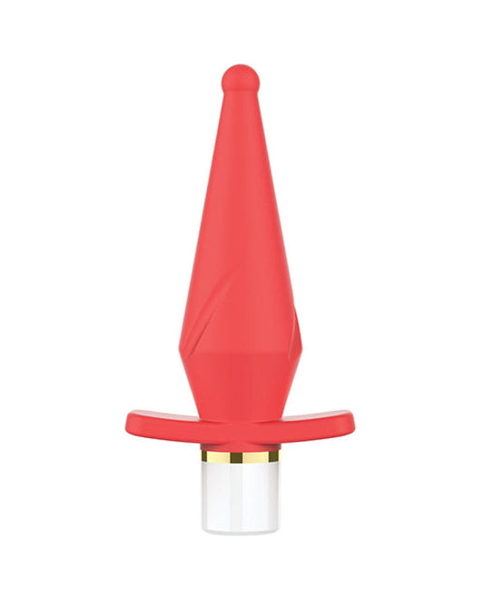 Doll Authority Anal Products Nobu Mini Stan Tapered Butt Plug - Coral