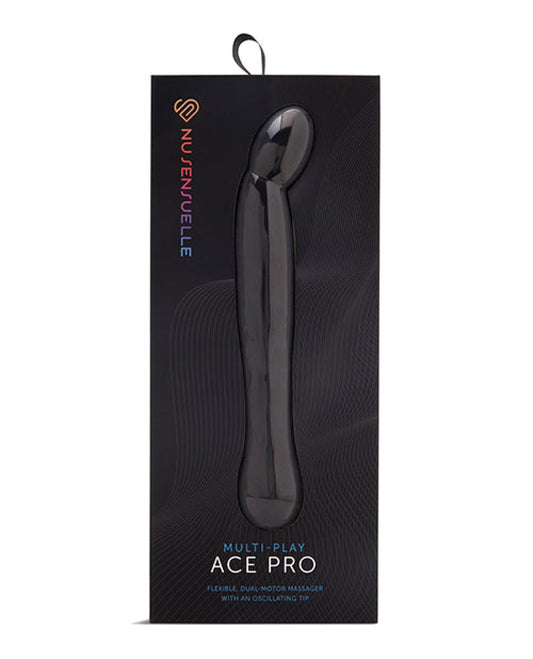 Doll Authority Anal Products Black Nu Sensuelle Ace Pro Prostate & G Spot Vibe