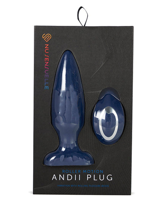 Doll Authority Anal Products Navy Nu Sensuelle Andii Vertical Roller Motion Butt Plug