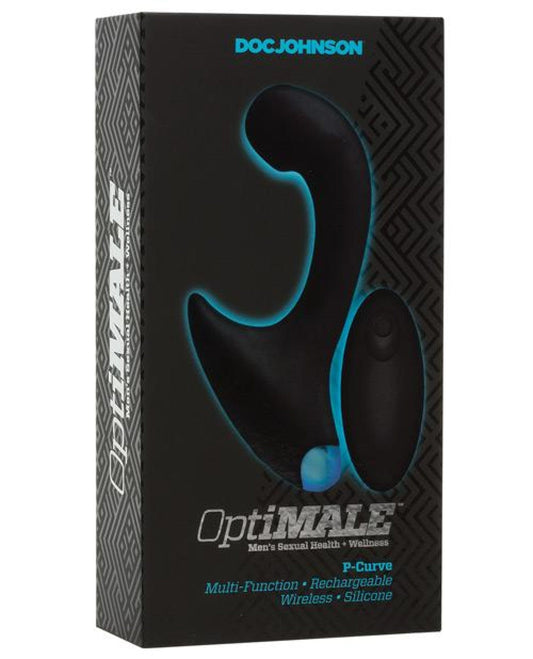 Doll Authority Anal Products Optimale Vibrating P Massager W-wireless Remote - Black