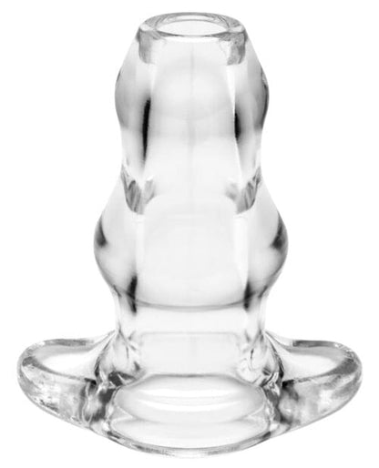 Doll Authority Anal Products Perfect Fit Double Tunnel Plug Medium - Clear