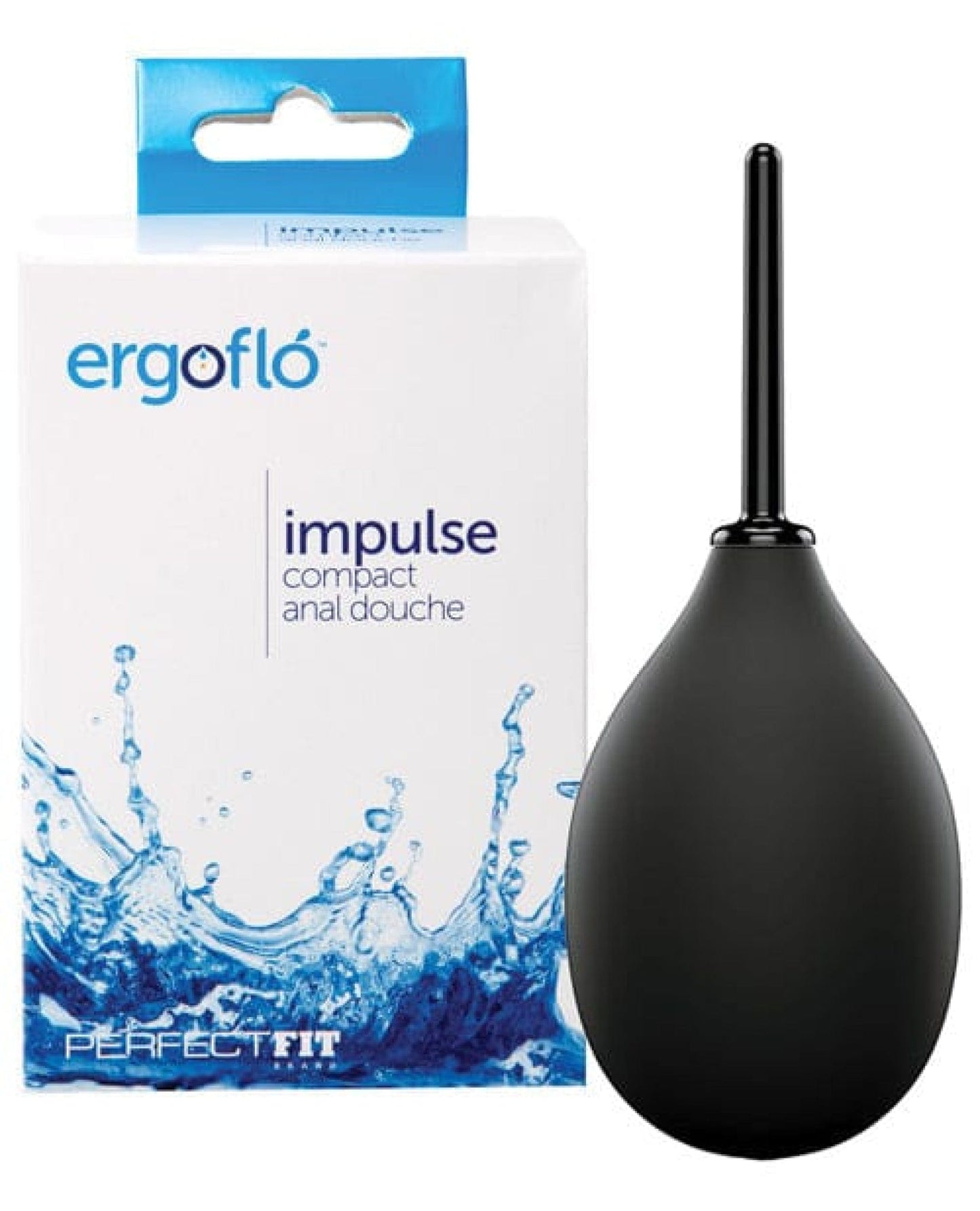Doll Authority Anal Products Perfect Fit Ergoflo Impulse - Black