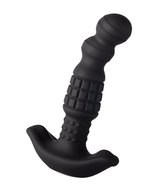 Doll Authority Anal Products Pineapple Man Vibrating Prostate Massager - Black