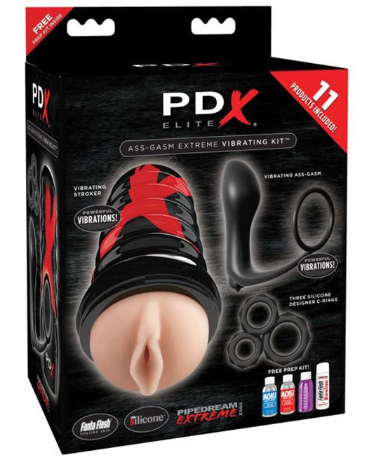 Doll Authority Anal Products Pipedream Extreme Elite Ass Gasm Vibrating Kit