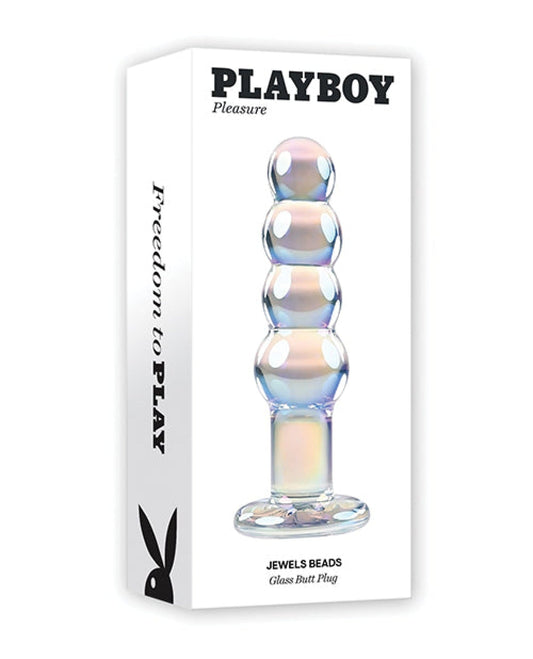 Doll Authority Anal Products Playboy Pleasure Jewels Beads Anal Plug - Clear
