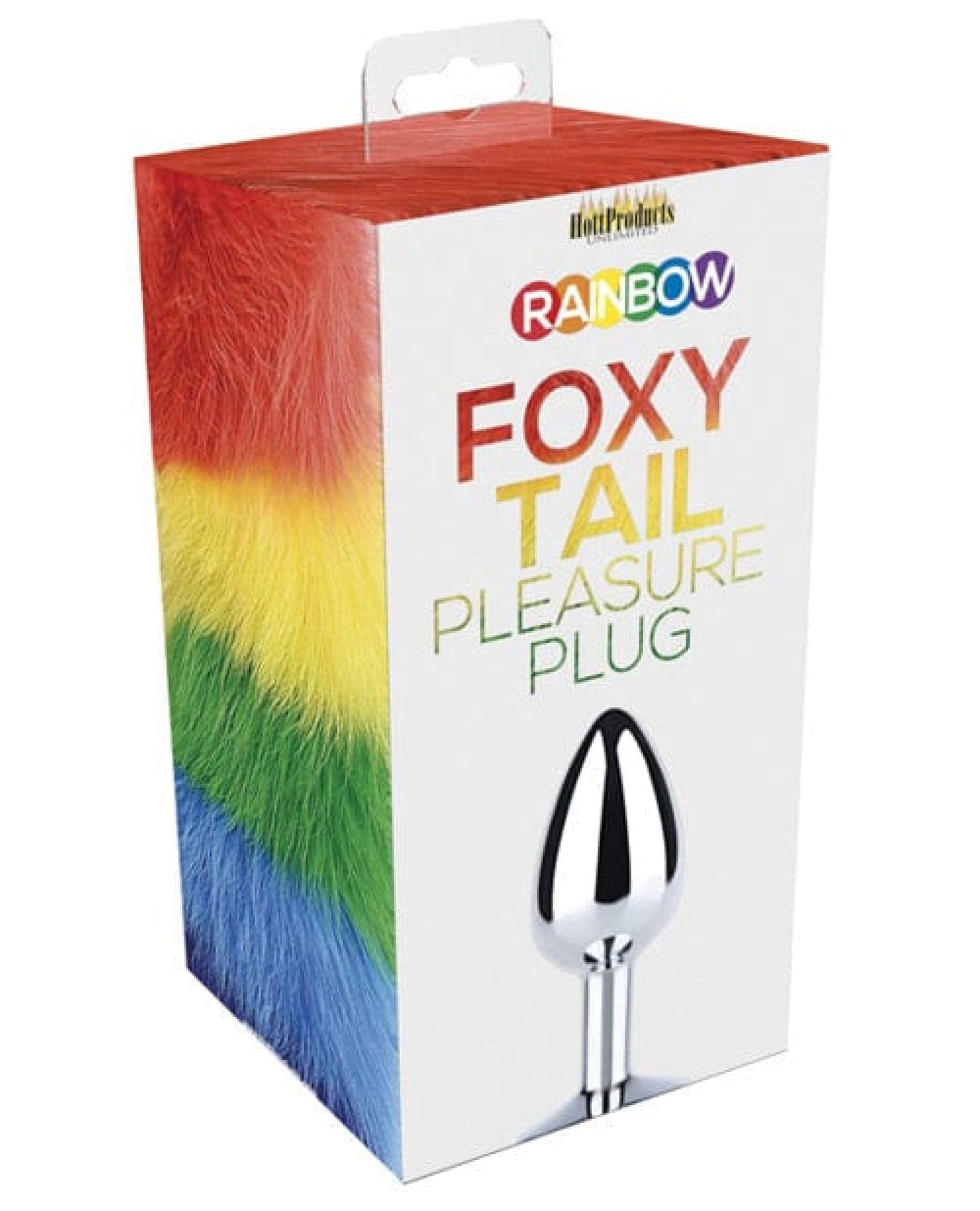 Doll Authority Anal Products Rainbow Foxy Tail Butt Plug