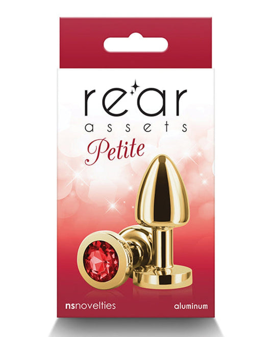 Doll Authority Anal Products Rear Assets Gold Petite - Red