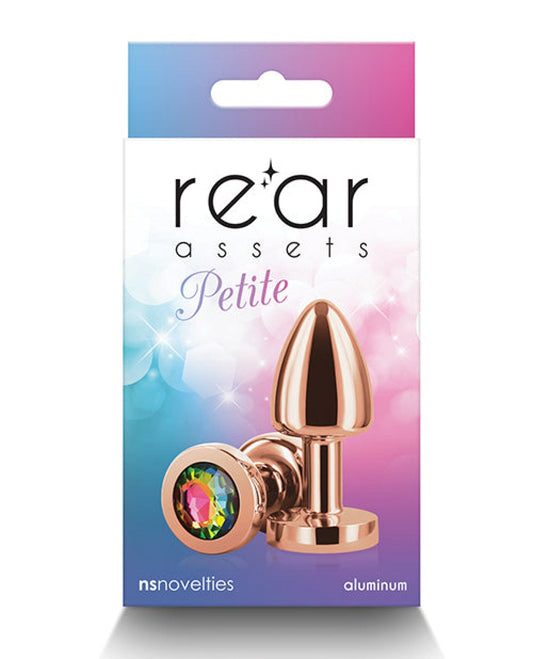 Doll Authority Anal Products Rear Assets Rose Gold Petite - Rainbow