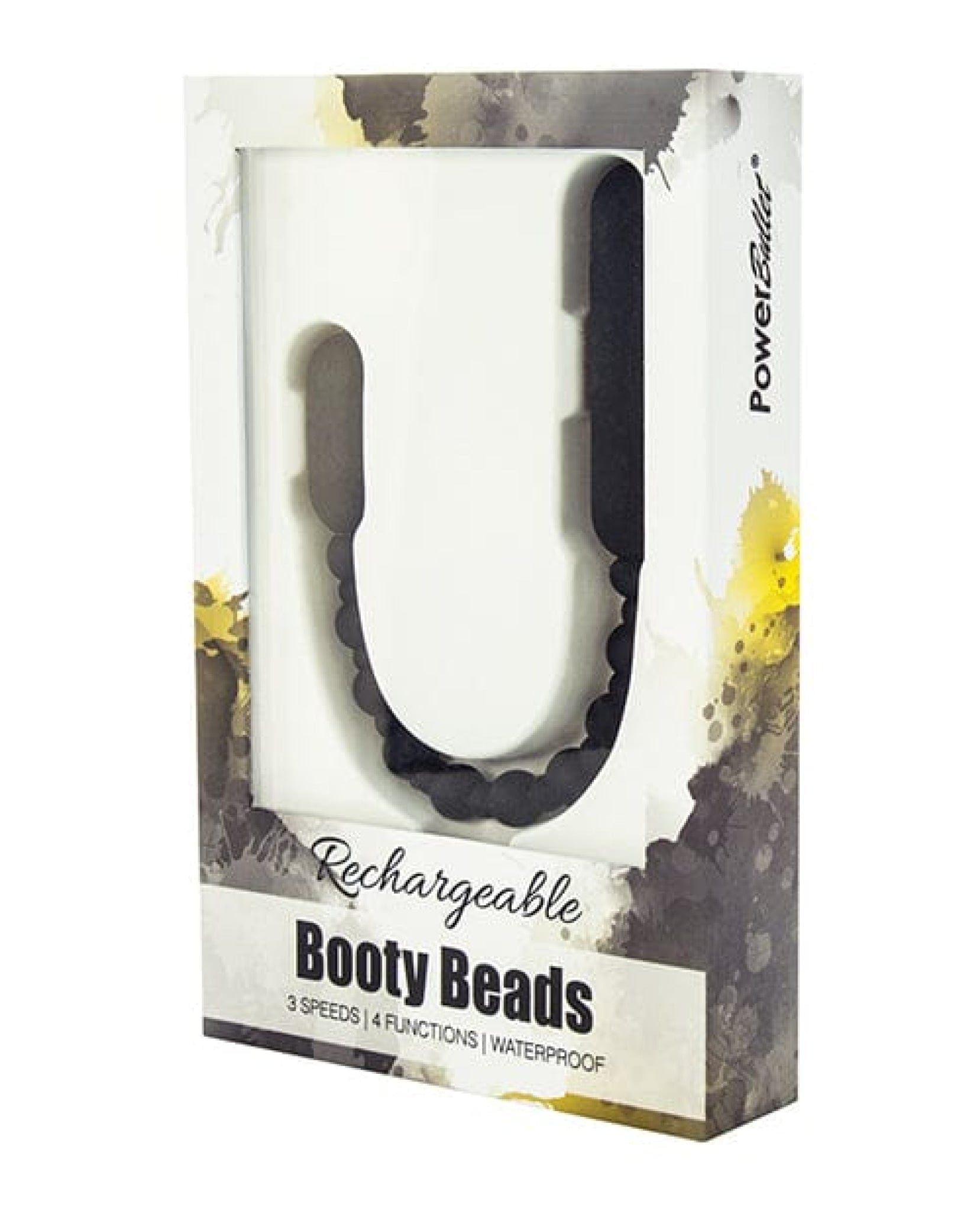 Doll Authority Anal Products Rechargeable Booty Beads - Black