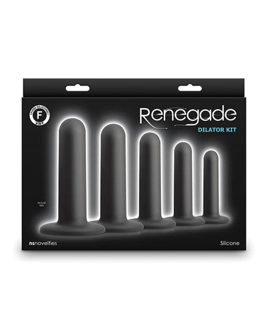Doll Authority Anal Products Renegade Dilator Kit - Black
