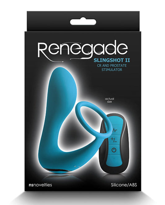 Doll Authority Anal Products Renegade Slingshot Ii W/remote - Teal