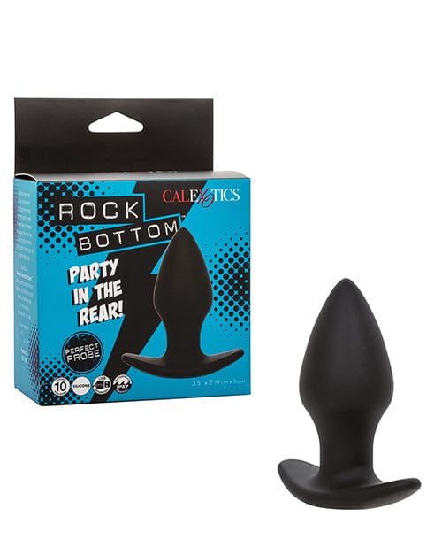 Doll Authority Anal Products Rock Bottom Perfect Anal Probe - Black