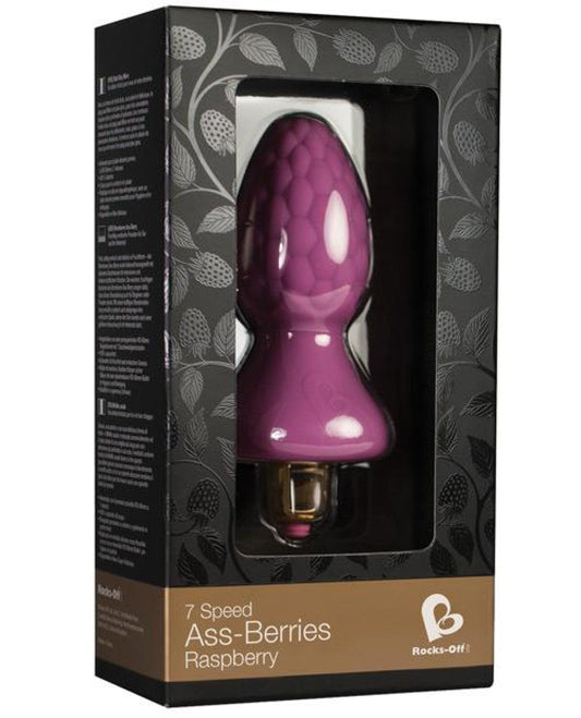 Doll Authority Anal Products Rocks Off Ass Berries - 7 Speed Raspberry