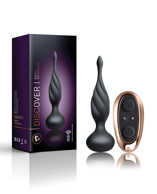 Doll Authority Anal Products Black Rocks Off Petite Sensations Discover Plug W/remote
