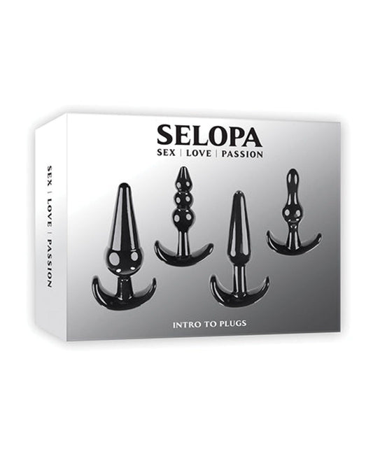 Doll Authority Anal Products Selopa Intro To Plugs - Black