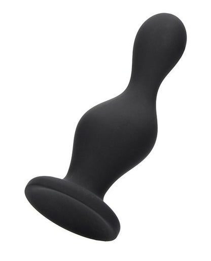 Doll Authority Anal Products Shots Ouch Wave Butt Plug - Black