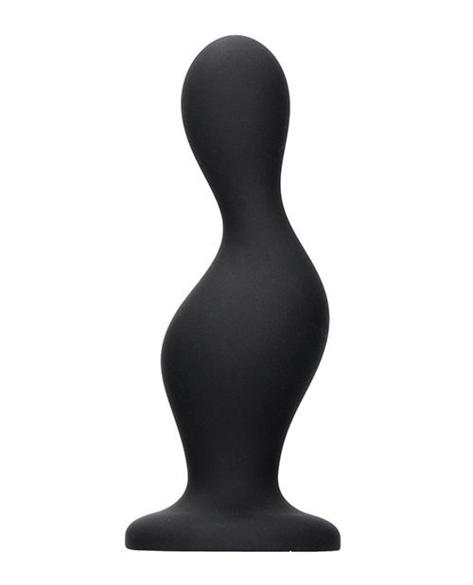 Doll Authority Anal Products Shots Ouch Wave Butt Plug - Black