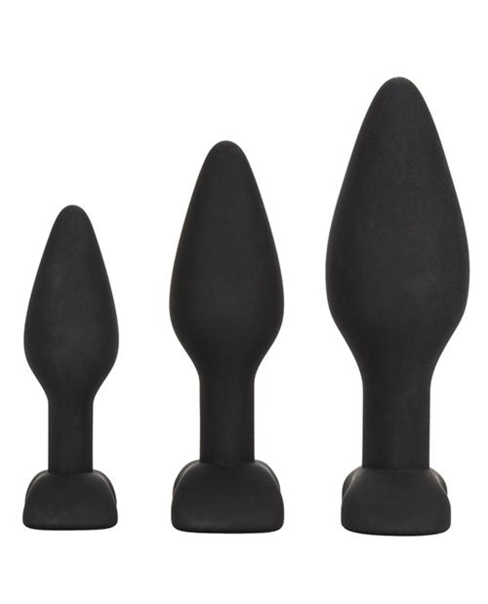 Doll Authority Anal Products Silicone Anal Exerciser Kit - Black