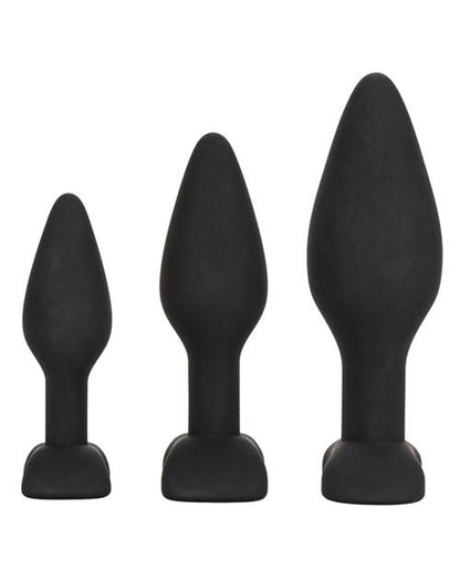 Doll Authority Anal Products Silicone Anal Exerciser Kit - Black