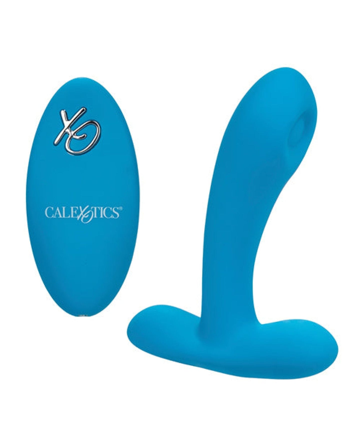 Doll Authority Anal Products Silicone Pulsing Pleaser W-remote - Blue