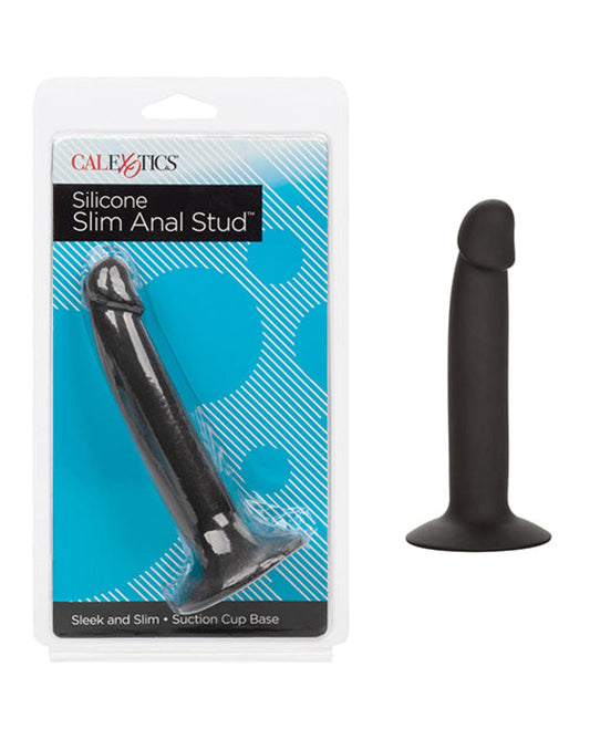 Doll Authority Anal Products Silicone Slim Anal Stud - Black