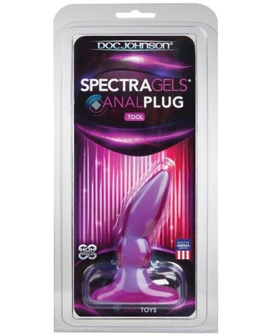 Doll Authority Anal Products Spectra Gels Anal Plug - Purple