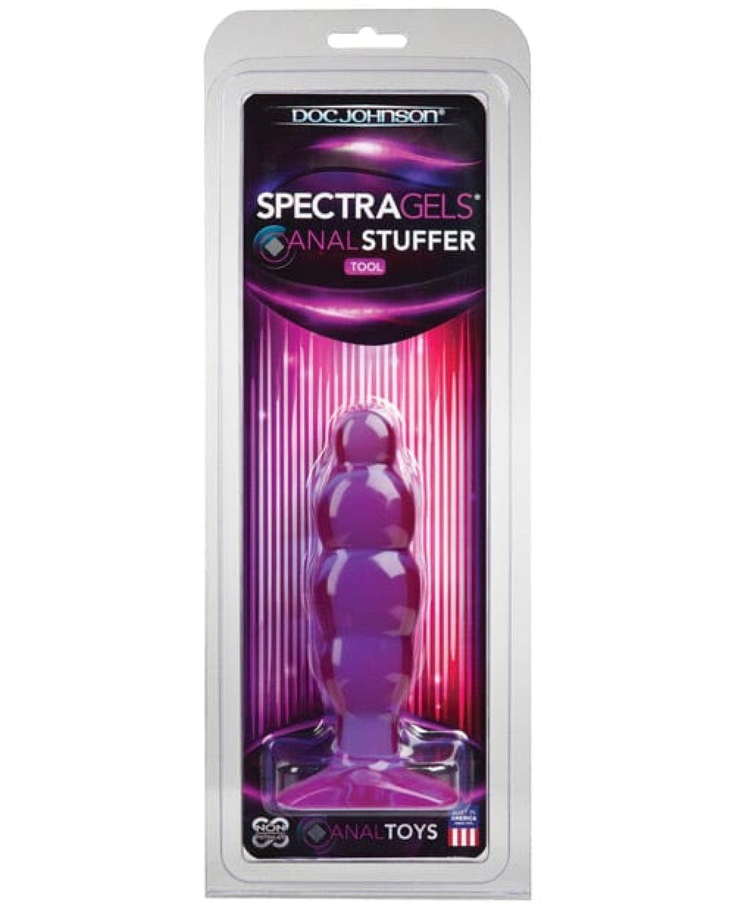 Doll Authority Anal Products Spectra Gels Anal Stuffer - Purple