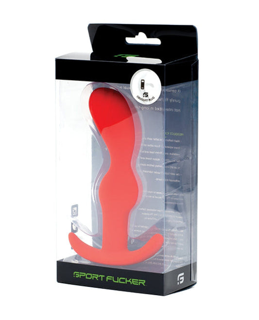 Doll Authority Anal Products Red Sport Fucker Crossfit Plug
