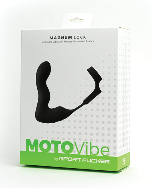 Doll Authority Anal Products Sport Fucker Motovibe Magnum Lock - Black