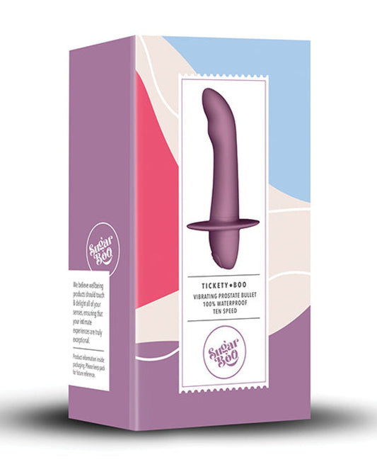 Doll Authority Anal Products Sugarboo Tickety Boo Vibrating Prostate Bullet - Mauve
