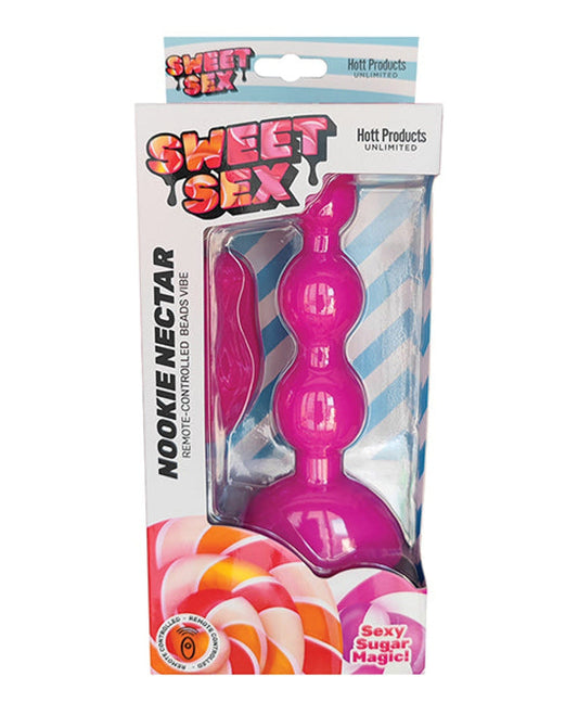 Doll Authority Anal Products Sweet Sex Nookie Nectar Beads Vibe W-remote - Magenta