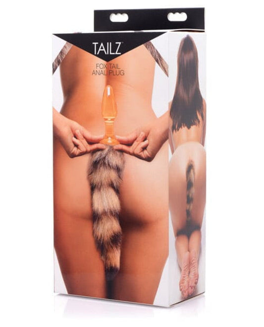 Doll Authority Anal Products Tailz Fox Tail Glass Anal Plug